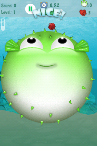 Screenshot iBlow Fish Fun Screenshot iBlow Fish Fun